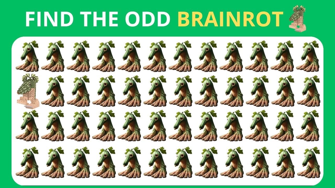 Find the EXTRA - Edition with Brainrod Easy, Medium, Hard - 15 levels | Quiz 1 