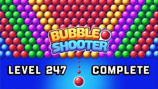 🎯 Bubble Shooter Level 247 | Perfect Aim & Full Walkthrough 💥 Bubble Shooter Gameplay | IVYGAMES