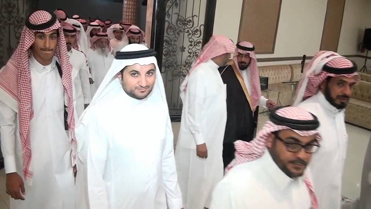 افراح آل هادي زواج الشاب / فهد بن سعد العنابس الجزء الاول