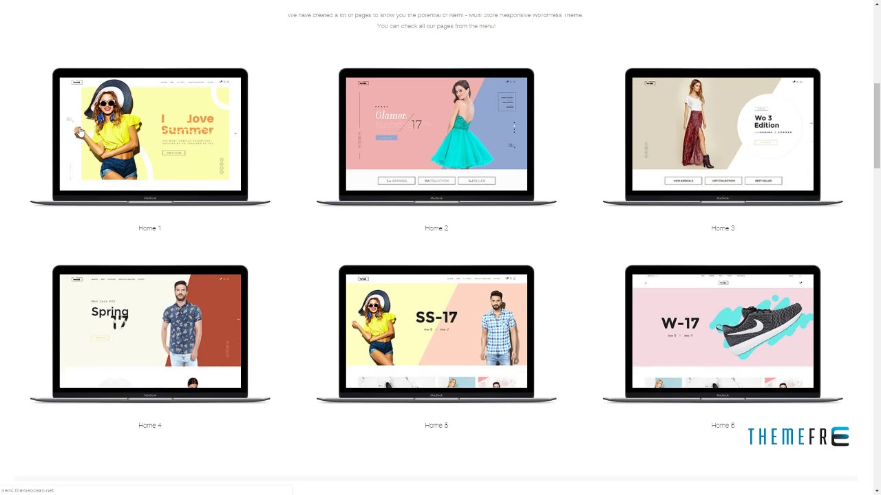 Nemi - Multi Store Responsive WordPress Theme Garth Ace