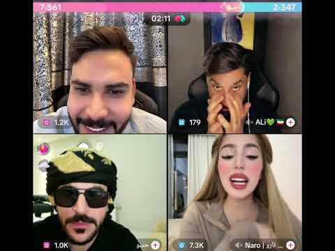 محمود المكسيكي مع حسحس و نارو و علي دردشة وناسة