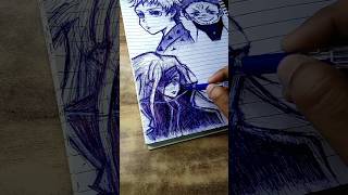 Quick Sketch of Gojo (Female) ✨ #gojo #jjk #drawing #anime