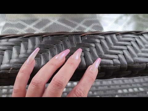 ASMR Outside | Tapping And Scratching | No Talking After Intro | Lo-fi