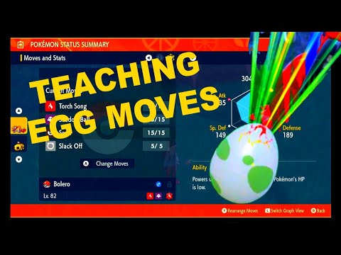 How to Teach Egg Moves (Scarlet 🍊 & Violet 🍇)