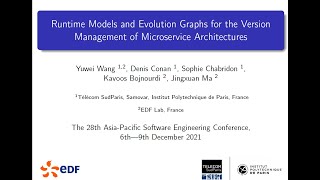 APSEC 2021: Runtime Models and Evolution Graphs for the Version Management of Microservices