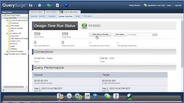 QuerySurge tutorial: Flat File - Fixed Width connection