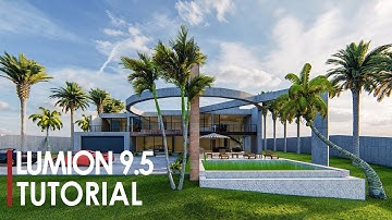 Lumion 9.5 Exterior Modern Render Workflow