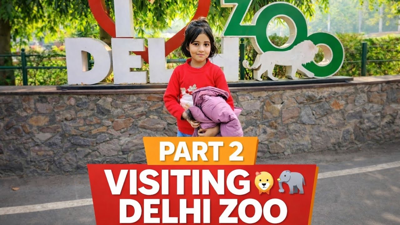 Delhi Zoo Part 2 | Animals & Fun | 😊 fun Day 