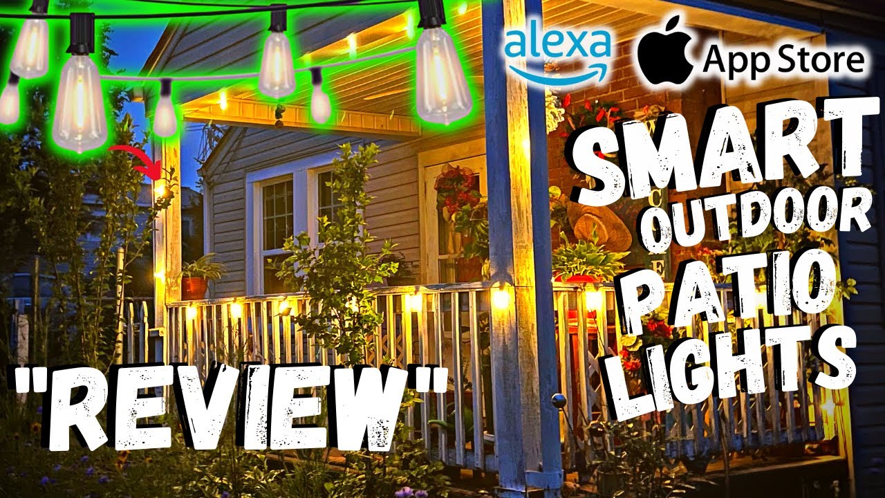 Smart Outdoor Patio Lights Amazon - Testing/Review