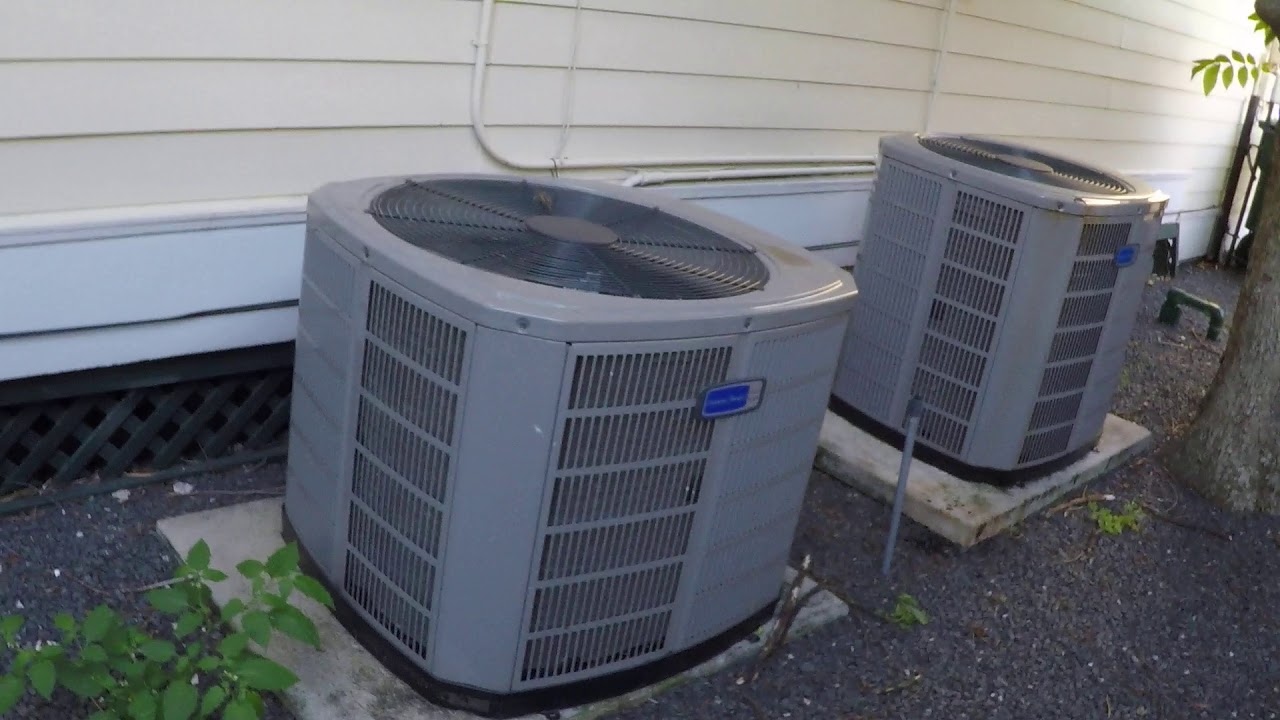 American Standard Silver Series air conditioners YouTube