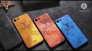 PROMO Case INFINIX HOT 10 Softcase Deer Bermotif jeans Paket 3IN1