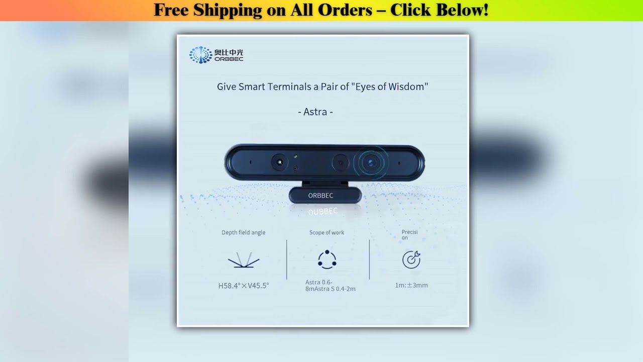 ORBBEC Astra /Astra S 3D structured light depth camera Wholesale Best Quality New Collection