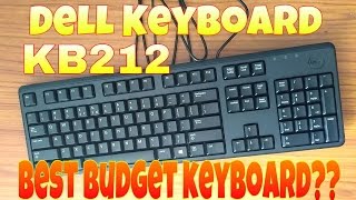 Unboxing and review Of Dell KB212 Keyboard | Best Budget Keyboard??