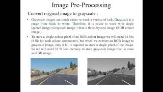 Lane detection project video