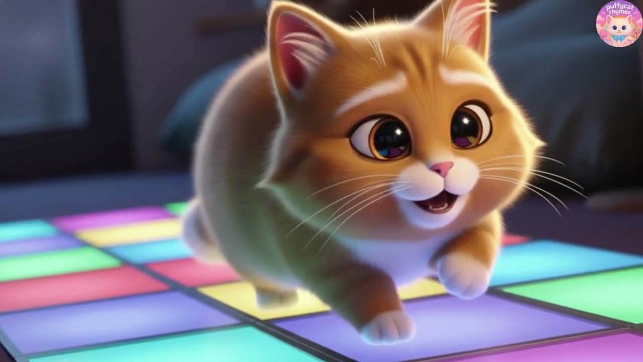 🎁💖 Puffy Cat: Sharing Is Caring! – Good Manners, Heartbeat Rhythms & Kind Habits for Kids!