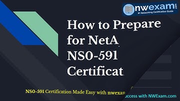 NetApp NS0-591 NCSE ONTAP Specialist Certification Exam Practice Test with Syllabus Details