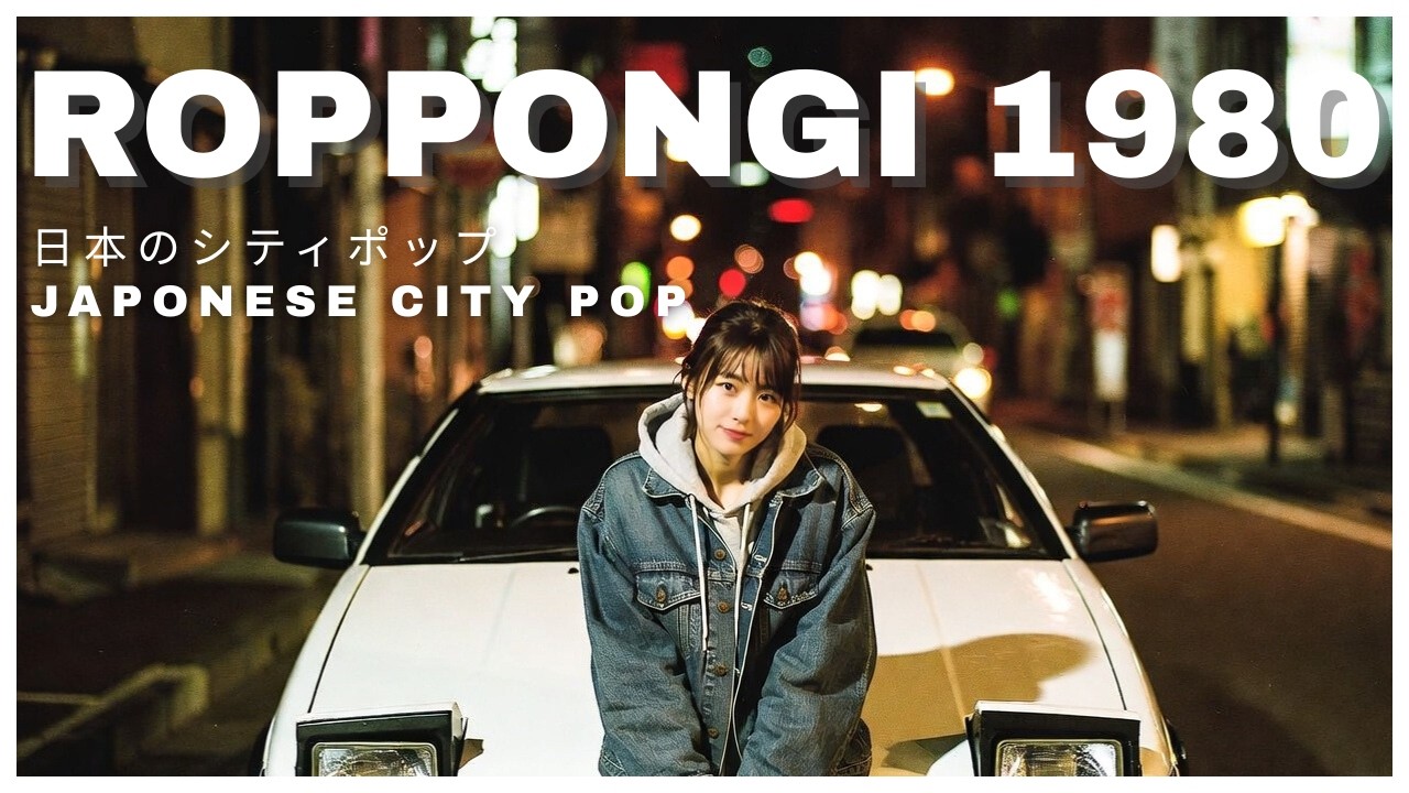 R O P P O N G I 　1 9 8 0 -  3 Hours of 80s Japanese Funk & City Pop 🎵【Playlist 52】