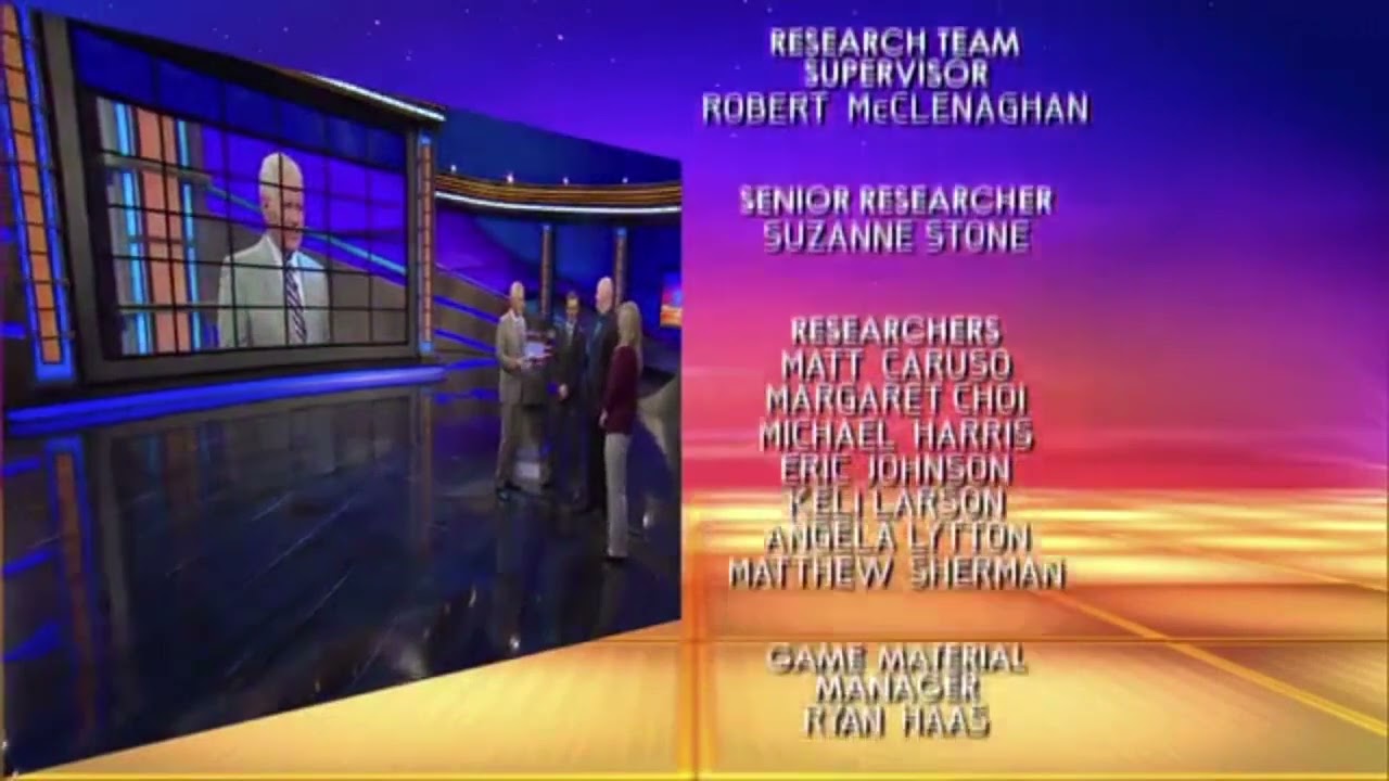 Jeopardy Full Credit Roll 6-3-2016