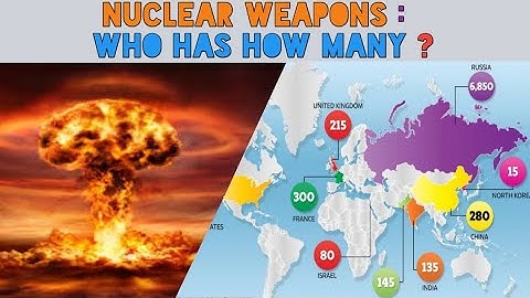 Which countries posses nuclear weapons? | Nuclear Weapons | WMD