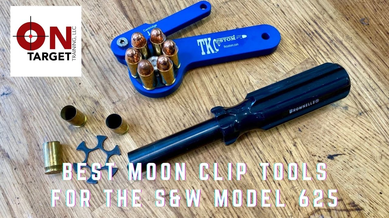 Moon clip tools for the S&W 625 .45 ACP Revolver YouTube
