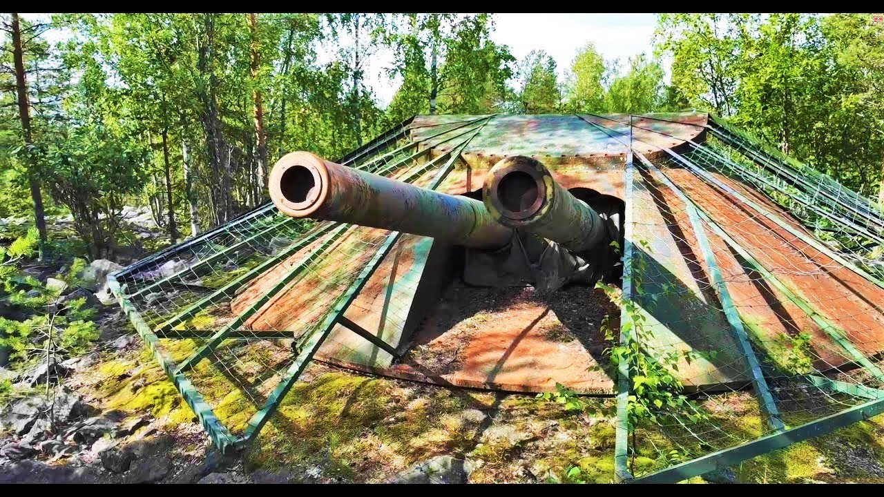 Exploring Cold War Coastal Artillery - Siknäsfortet 1/2