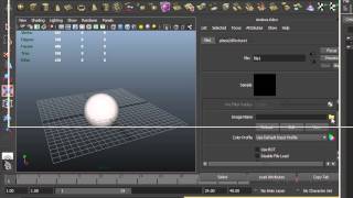 0806 After effects to Maya ) Animated texture in maya
