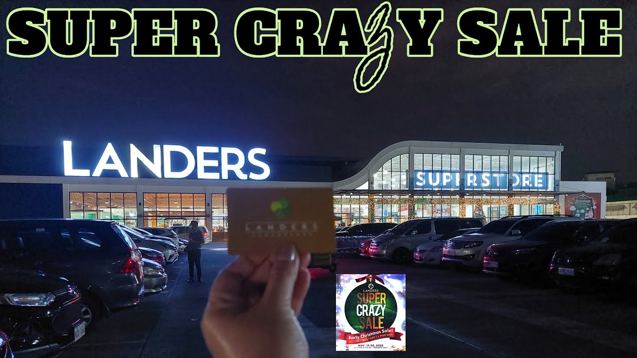 LANDERS SUPER CRAZY SALE : EARLY CHRISTMAS SALE l 50% OFF * BUY1 TAKE 1 * PISO SALE