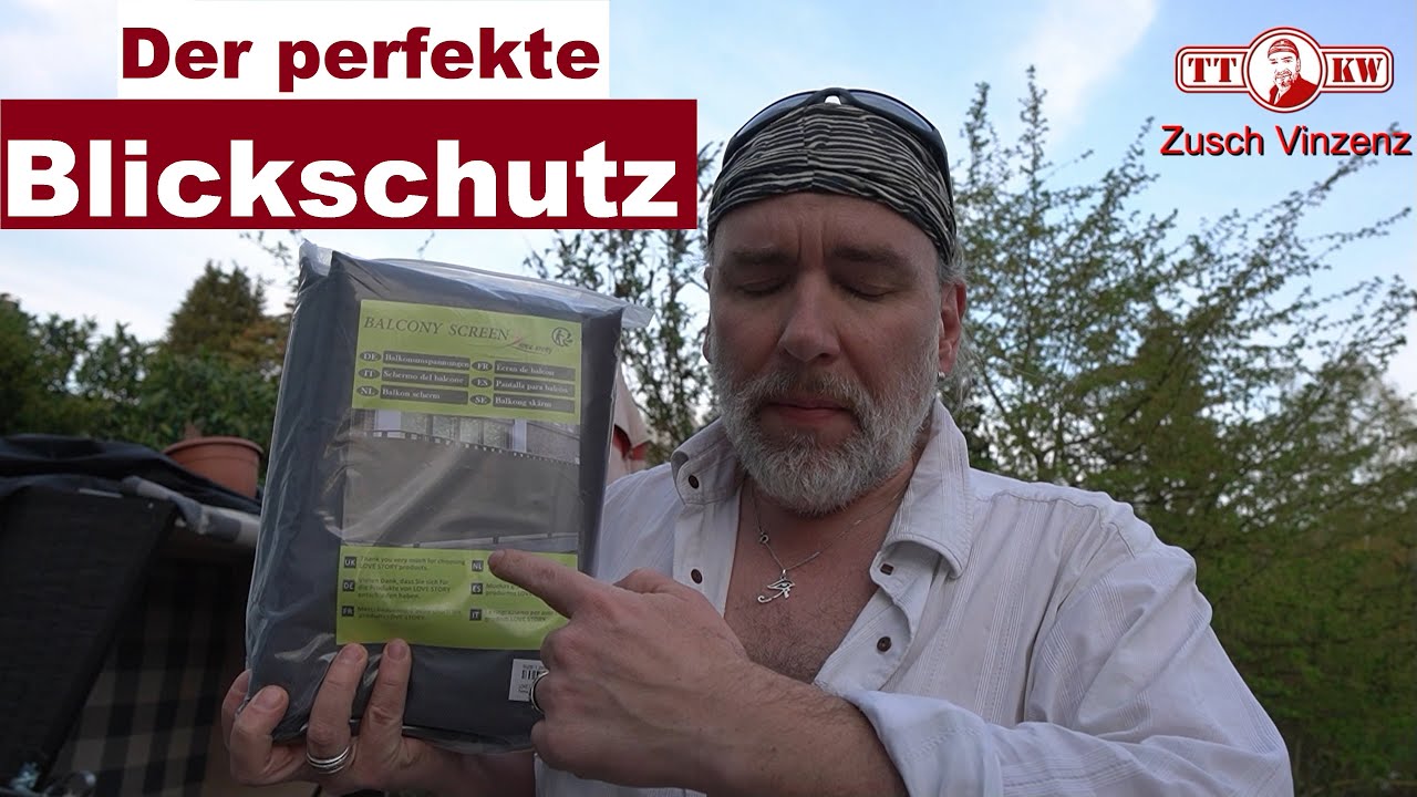 Die günstige Sichtschutz Alternative zum Nachbar! Perfekt für den Garten, Balkon oder Terrasse!