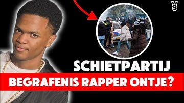 Schietpartij Tijdens Uitvaart Van Rapper Ontje In Hoogvliet?