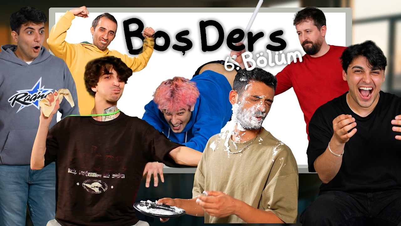 Boş Ders 6. Bölüm I SINIFTA BÜYÜK İZDİHAM !! 