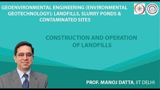 Construction and Operation of Landfills