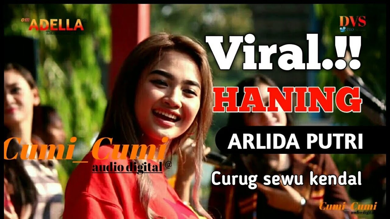 ARLIDA PUTRI ADELLA ( HANING )  Live curug sewu kendal