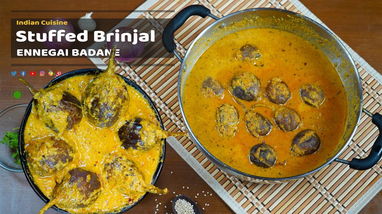 Indian secret recipe of brinjal curry/ennegayi in a nutshell ಬದನೇಕಾಯಿ