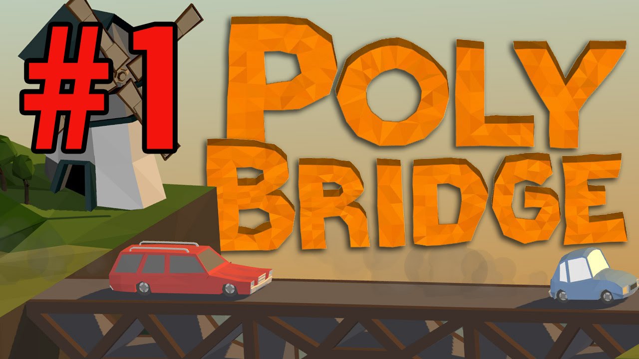 Прохождение Poly Bridge 2016 — Обучение — #1 [Без Комментариев]