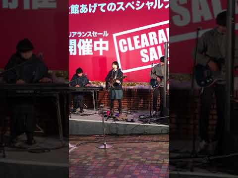 20170123 Notitle 路上ライブ in 新宿 「rain stops, good-bye」