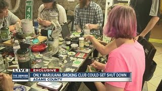 Adams County to seek injunction to shut down private marijuana club