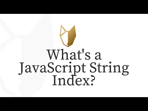 What's a JavaScript String Index? - Cadejo.dev