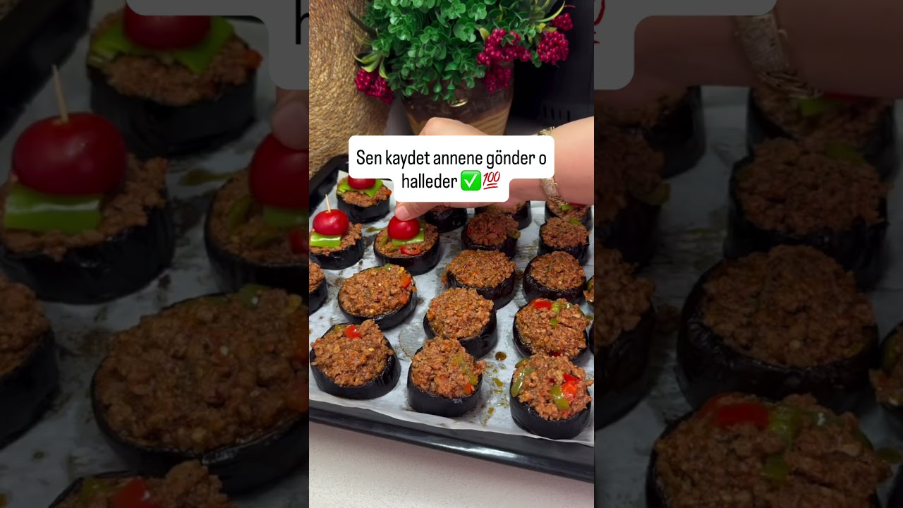 Her gün pratik tarif için abone ol. 💝🎀 #tarif #food #patlıcanlıyemekler Her gün pratik tarif için abone ol. 💝🎀 #tarif #food #patlıcanlıyemekler