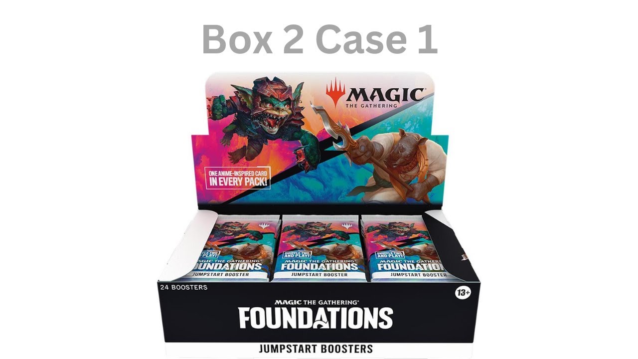 MTG Foundations Jumpstart Opening Box 2 Case 1 - YouTube