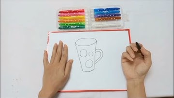 Tạo hình: Vẽ và tô màu cái cốc