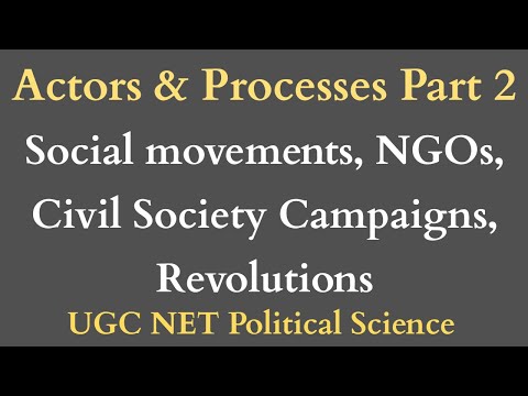 Social Movements to Revolutions: UGC NET Political Science Unit 4 YouTube thumbnail