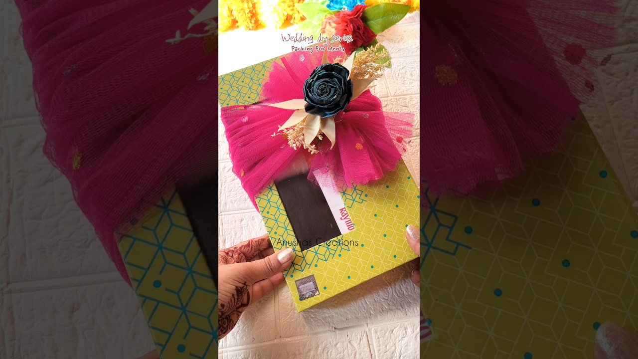 Coat Pant Packing Idea for Wedding | Groom Dress Gift Packing | Unique Shagun Packing 