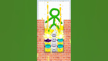 Draw to Smash: Puzzle Game Level 720 #drawtosmash #gamingshorts