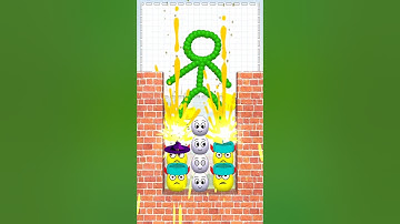 Draw to Smash: Puzzle Game Level 720 #drawtosmash #gamingshorts