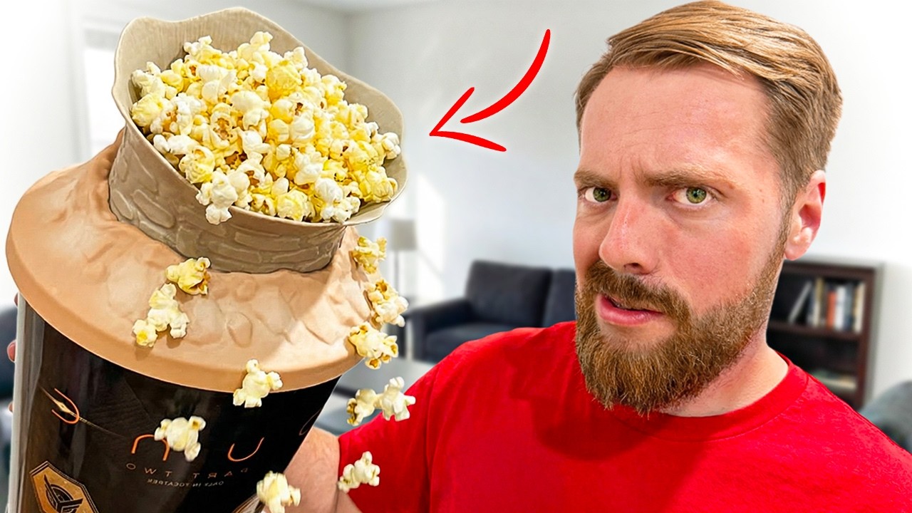 I Tested the Weirdest Popcorn Buckets