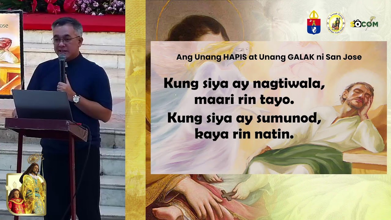 LIVE: Pagninilay sa Pitong Hapis at Tuwa ni San Jose (Enero 20, 2026 - 7:30 PM)