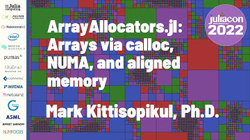 ArrayAllocators.jl: Arrays via calloc, NUMA, and... | Mark Kittisopikul, Ph.D. | JuliaCon 2022