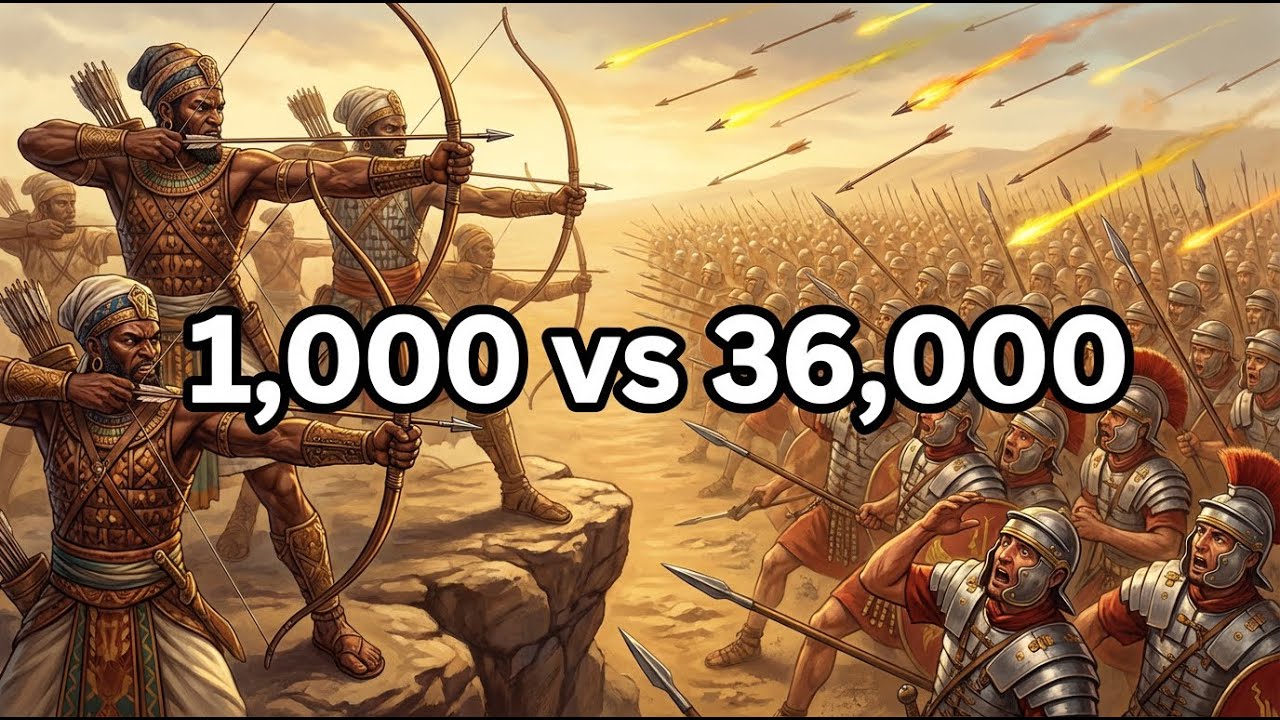 When 1,000 Kushite Archers CRUSHED 36,000 Armored Infantry
