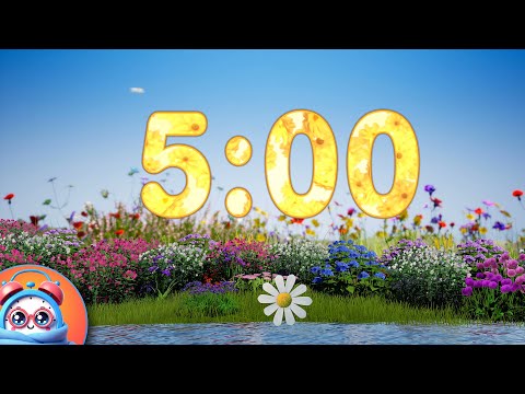 5 Minute Spring Flower Timer Bomb with cozy Music