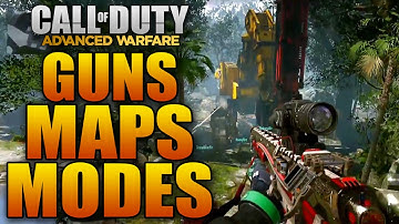 All Maps, Modes, and Guns in Call of Duty: Advanced Warfare